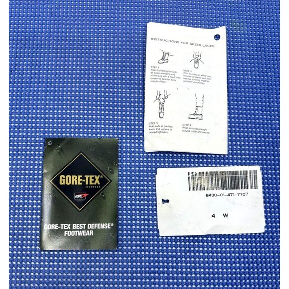 Bates GORE-TEX Infantry Combat Boots Size 4 WIDE Vibrant Sole UNISEX NEW IN BOX - Picture 7 of 10
